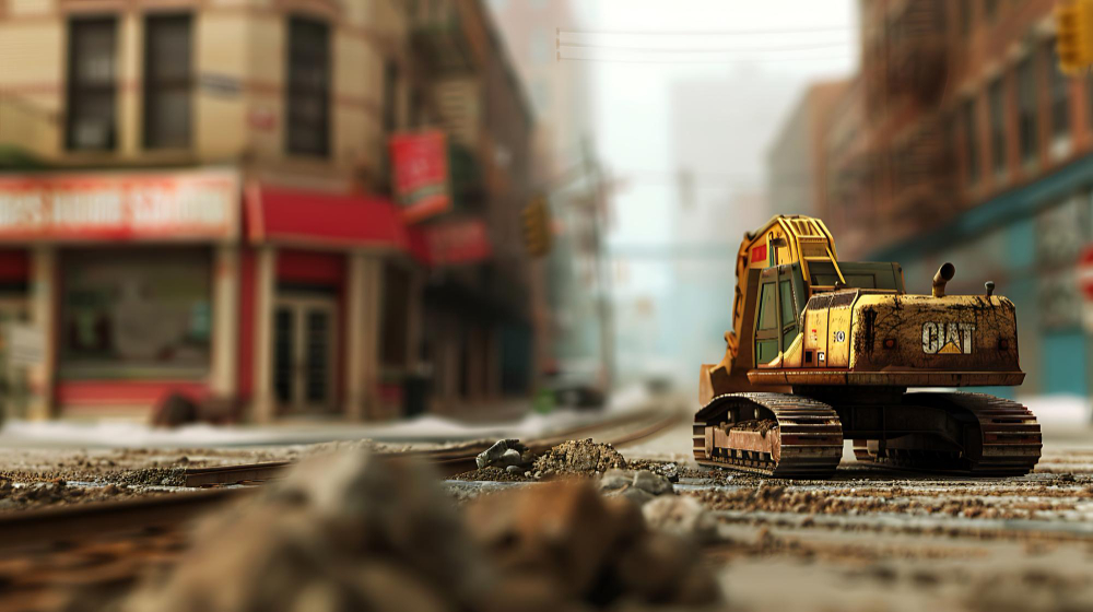 Premium rubber engine mount for Caterpillar heavy equipment vibration isolation